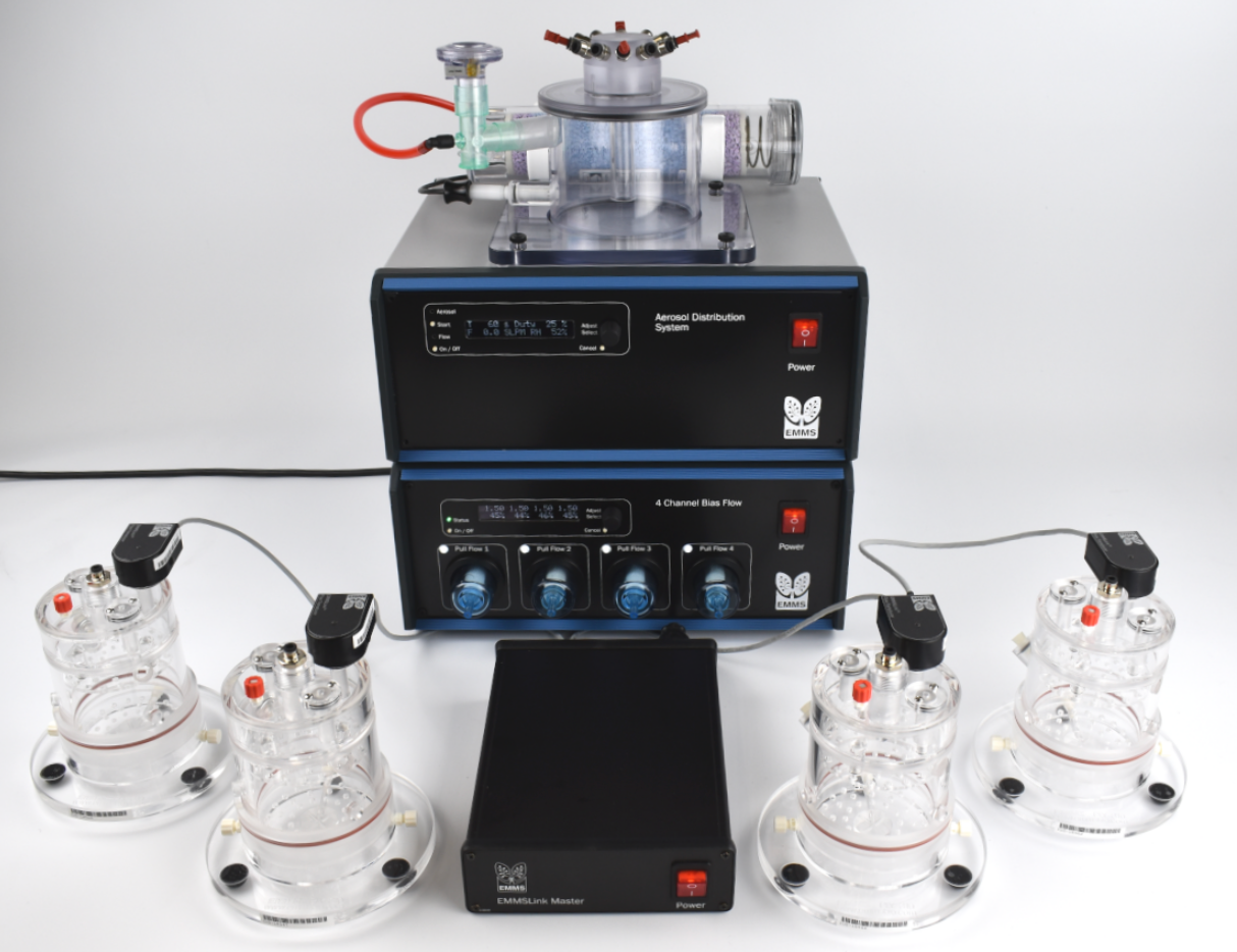 香烟，电子烟暴露染毒系统
