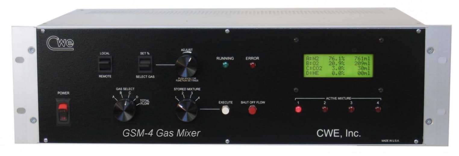 四气气体混合仪